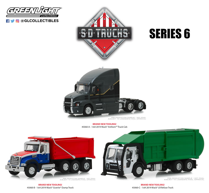 Greenlight Diecast Hd Trucks